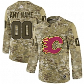 Calgary Flames Camo Men's Customized Adidas Jersey,baseball caps,new era cap wholesale,wholesale hats